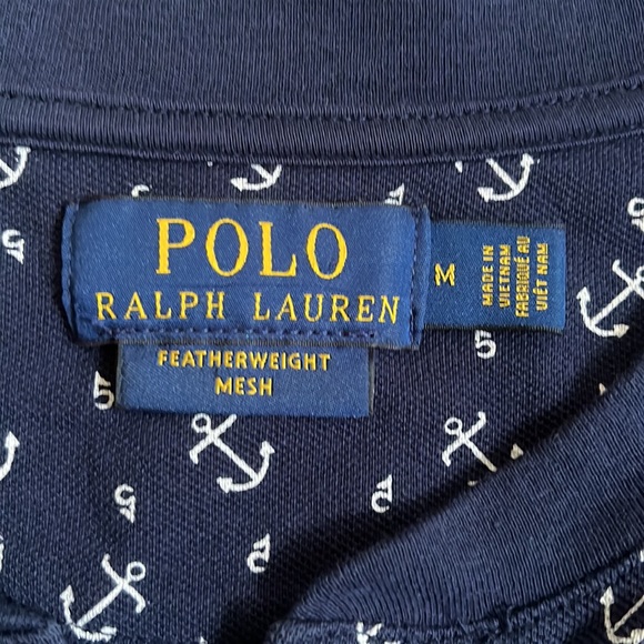 Anchor pattern polo - Picture 4 of 4